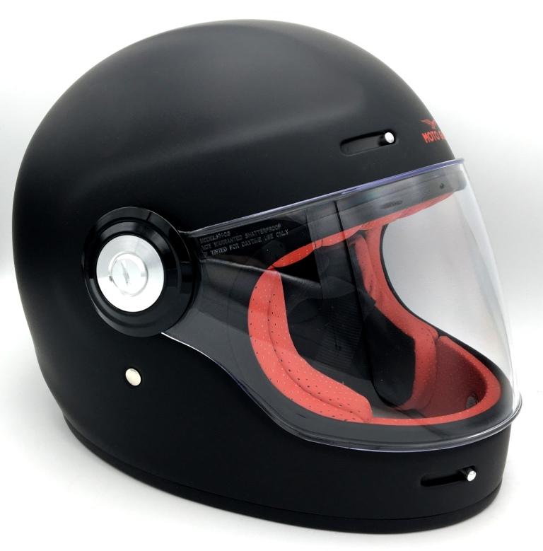 Full Face MRV Helmet Black