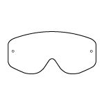 Racing Goggles Single Lense Clear